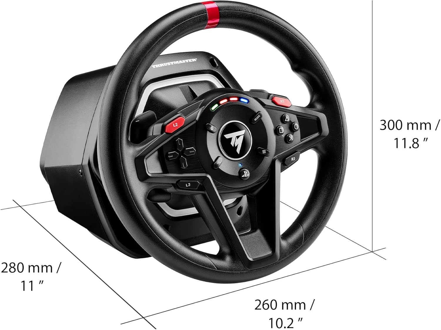 Thrustmaster T128 PlayStation – Volante Force Feedback