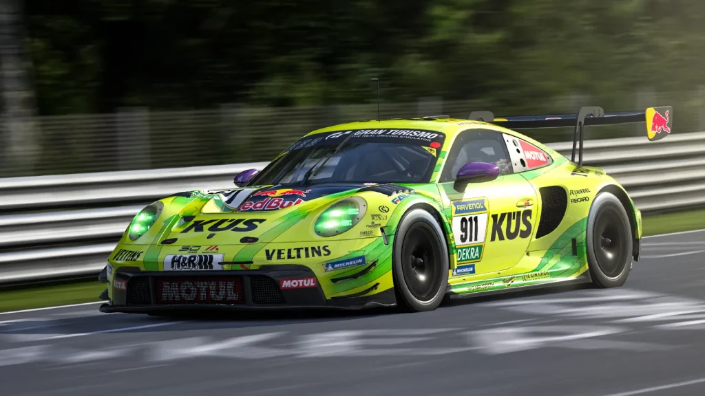 Menú de ajustes de Force Feedback en RaceRoom con nuevas opciones de dirección