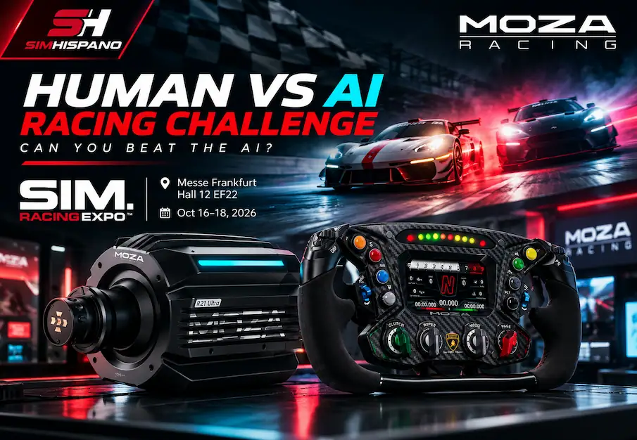 MOZA Racing en Frankfurt Human vs IA